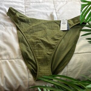 Olive Green Bikini Bottom, Abercrombie Curve Love
